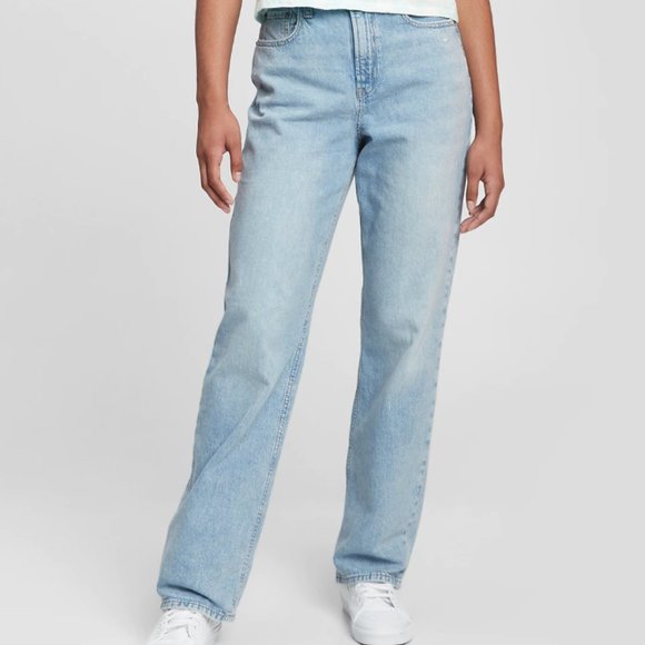 GAP Other - Teen Sky-High Rise '90s Loose Jeans with Washwell